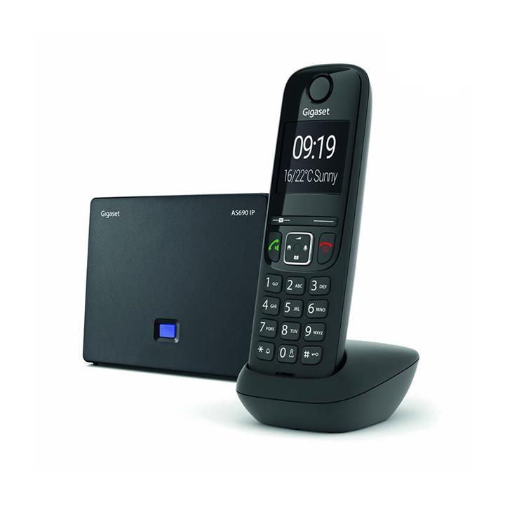 گوشی تلفن بی سیم گیگاست مدل AS690 IP Gigaset AS690 IP Wireless Phone